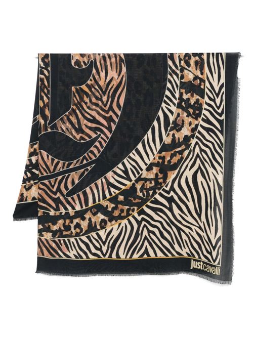 Foulard donna animalier JUST CAVALLI | 79RA2H04ZG322LS1